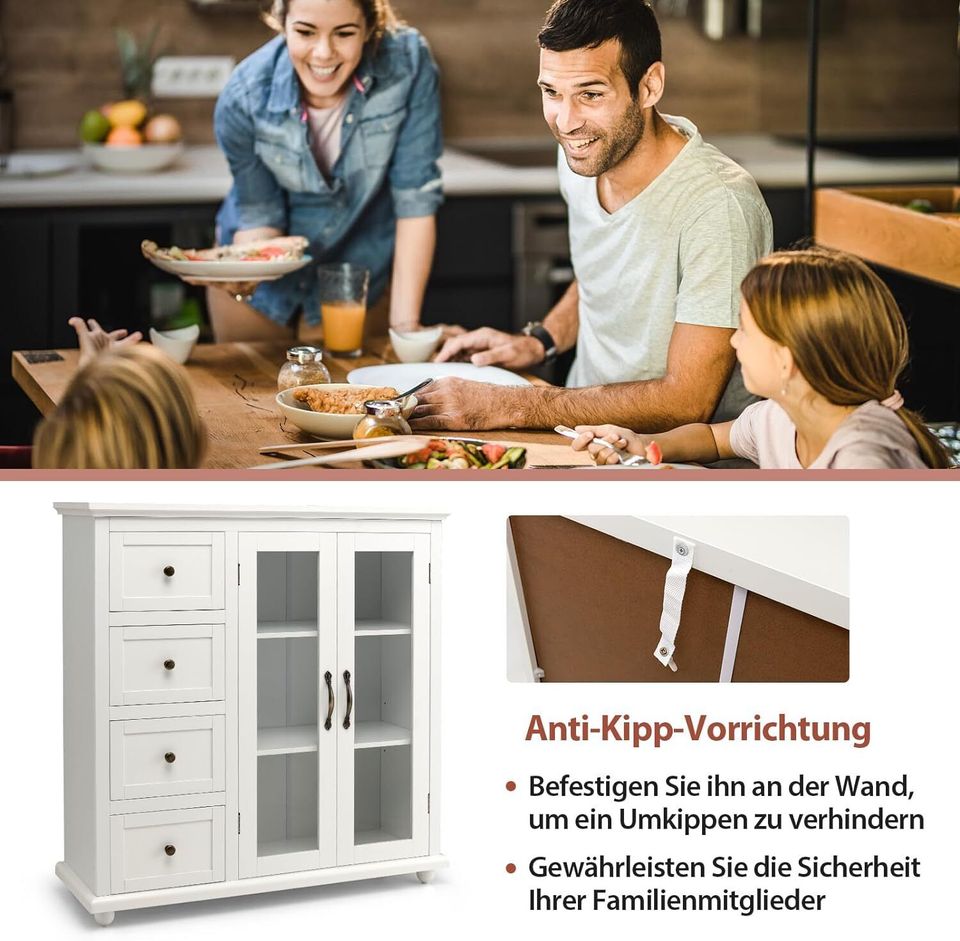 Küchenschrank Buffetschrank Sideboard Anrichte Buffet Kommode in Weilburg