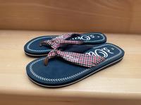 s.Oliver Flip Flop Pantoletten Zehentrenner Gr.39 Karo Bayern - Altenstadt Vorschau