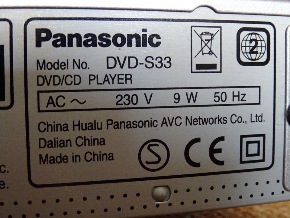 DVD Player Panasonic in Gößweinstein