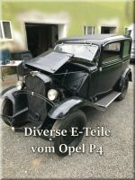 Oldtimer Opel P4  -div.Ersatzteile+Literatur Sachsen - Strehla Vorschau