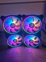 *NEU* PC Gehäuselüfter RGB Beleuchtet Premium | Shiny Wings Pro Dithmarschen - Wesseln Vorschau