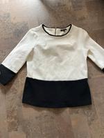 Massimo Dutti Damenpullover Weis-schwarz S Baumwollemischung Vahr - Neue Vahr Nord Vorschau