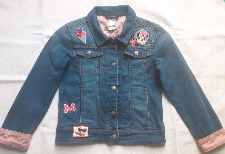 C&A Jeansjacke Minnie Mouse 134 in Bremervörde