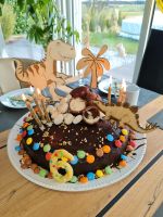 Caketopper Dino Dinosaurier kindergeburtstag Glasbeschriftung Baden-Württemberg - Mudau Vorschau