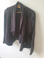 34/XS Amisu Jacke crop schwarz silber Reißverschluss Wildleder Sachsen - Auerbach (Vogtland) Vorschau