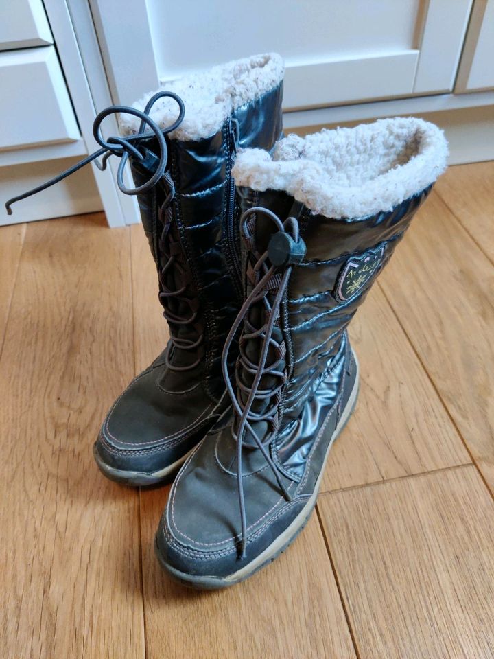 Stiefel Winterstiefel 33 Ten Tex Sport silber-grau in Stralsund