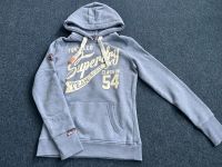 Superdry Pullover Hoodie blau megaflauschig XS Nordrhein-Westfalen - Nachrodt-Wiblingwerde Vorschau