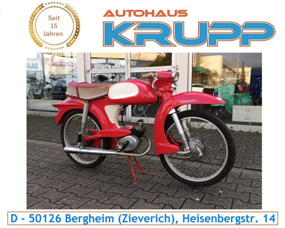 NSU Quickly TT * Rärität * Sammlerstück * 2. Hand * 1960 in Bergheim