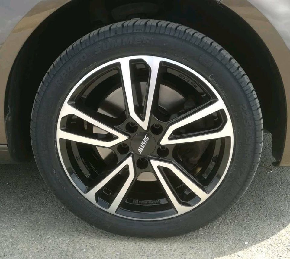 17 Zoll Felgen 5x112 Winterreifen VW Touran Cross 1T Jetta KM 16 in Hattingen