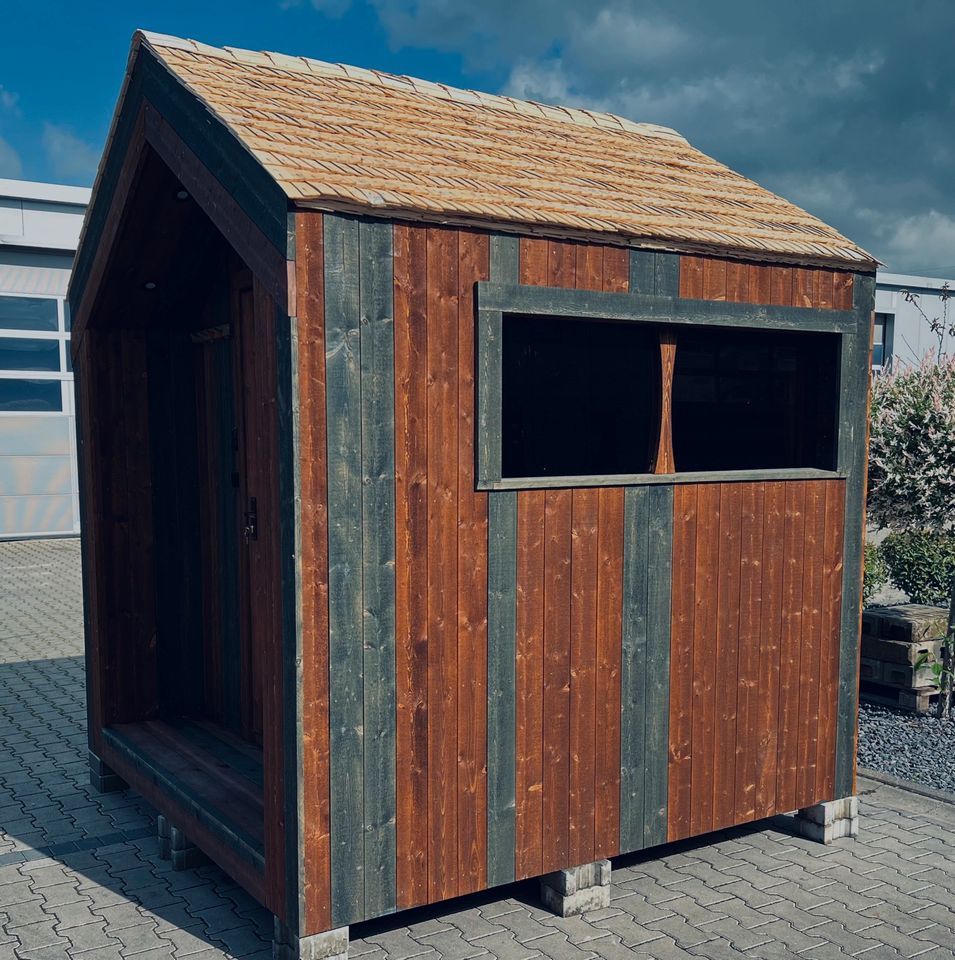 Ausstellungsstück /Exclusive Sauna Hütte  Gartensauna 2,5 x 2,5 m in Rheinbach