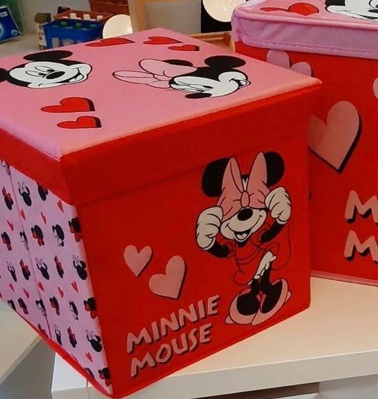 Neu! Aufbewahrungsbox, Sitzhocker Minnie Mouse, Maus in Würzburg