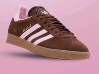 adidas Originals Gazelle Unisex Sneaker Braun/Pink Gr. EU 38⅔ Hessen - Lampertheim Vorschau