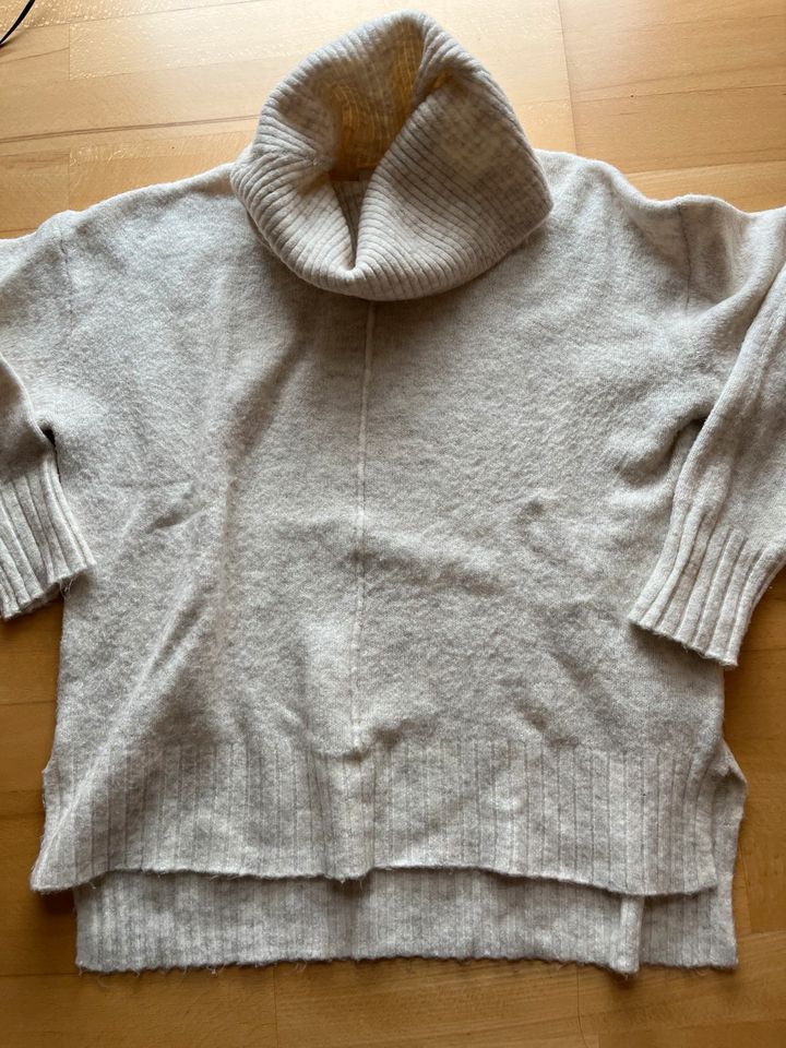 Rollkragenpullover * Beige * Vila * Gr. XS in Obertraubling