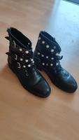 Zara Basic - Chelsea Boots - Perlen - schwarz - Gr. 39 Niedersachsen - Königslutter am Elm Vorschau