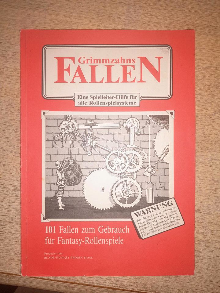 Grimmzahns Fallen 1 Rollenspiel-Buch DSA FanPro in Wiesbaden