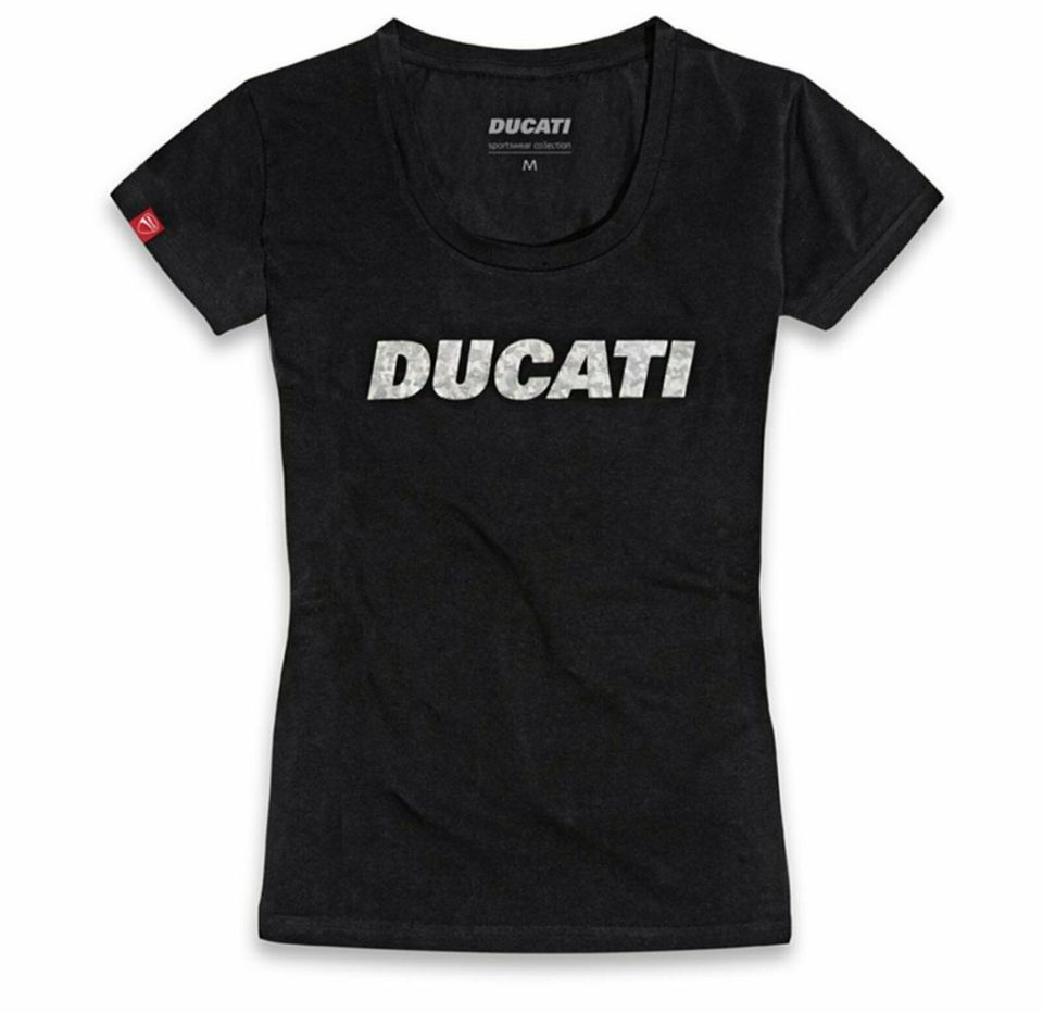 T-Shirt Damen Ducati "Ducatiana 2.0" Größe XL schwarz 987701916 in Ettlingen