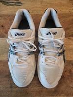 Asics Sneaker Gr. 43,5 in weiß, schwarz/silber Dortmund - Scharnhorst Vorschau