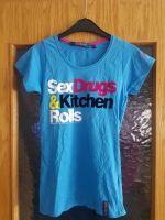 Xplicittease - T-Shirt "Sex Drugs & Kitchen Rolls" - Größe 34/36 Bayern - Schwabach Vorschau