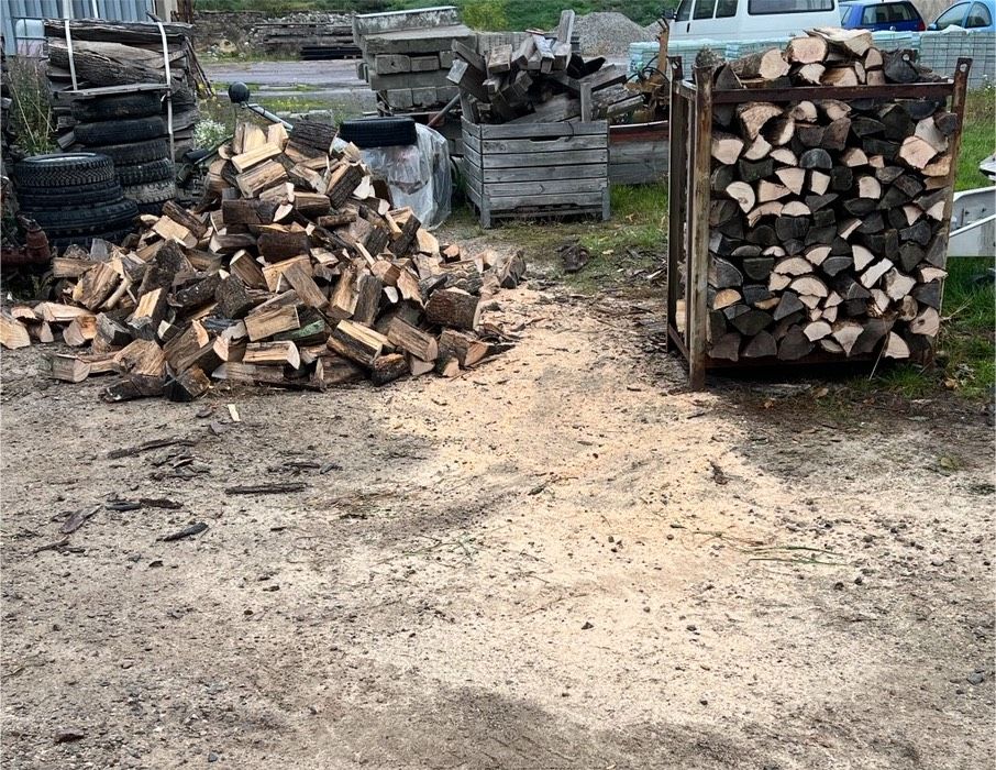 Feuerholz Brennholz Esche Eiche Laubholz in Nossen