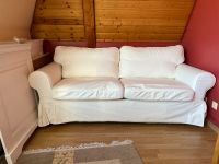 IKEA - Weiße 2er Schlaf Sofa Couch wie Ektorp Hamburg-Nord - Hamburg Eppendorf Vorschau