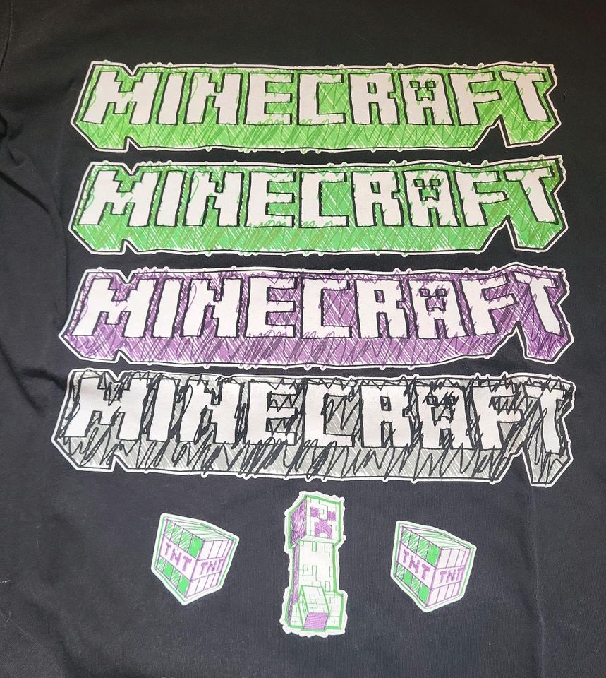 Minecraft Shirts Lamgarm Gr 158 164 170 176 in Bad Kissingen