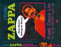 ☀️ DVD 2003 ☀️FRANK ZAPPA LIVE 84 ☀️ Does Humor Belong In Music? Nordrhein-Westfalen - Bottrop Vorschau