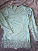 Pullover mit Spitze, türkis, Madonna, XL, Stretch Bayern - Baunach Vorschau