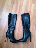 Damen Kniehohe Stiefel Plateau Stiletto High Heel Gr. 39 Saarland - Schiffweiler Vorschau