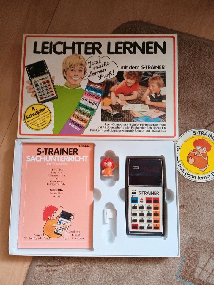 Spectra S- Trainer+ 33Übunshefte 1. -5. Klasse , Lerncomputer1980 in Lichtenfels