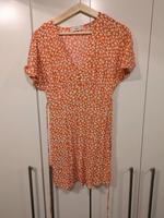 Mango Kleid Sommer orange weiß Blumen 34 xs Hessen - Gemünden Vorschau
