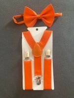 Hosenträger & Fliege für Hochzeit/Anzug orange Bayern - Bissingen Vorschau