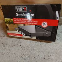 Weber Edelstahl-Seitentisch Smoke Fire Neu Garantie statt 94,99€ Niedersachsen - Gnarrenburg Vorschau