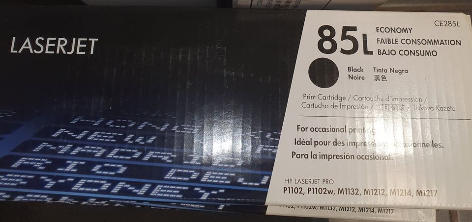 Original NEUE HP Toner 85L Black CE285L St.29,--€ in Beltheim