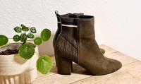 Elegante Schuhe in Moosgrün – Größe 40, 8 cm Absatz Bayern - Würzburg Vorschau