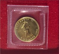 5 Dollar Gold Münze Elisabeth 2 von 1988 1/10 Oz Bayern - Ingolstadt Vorschau