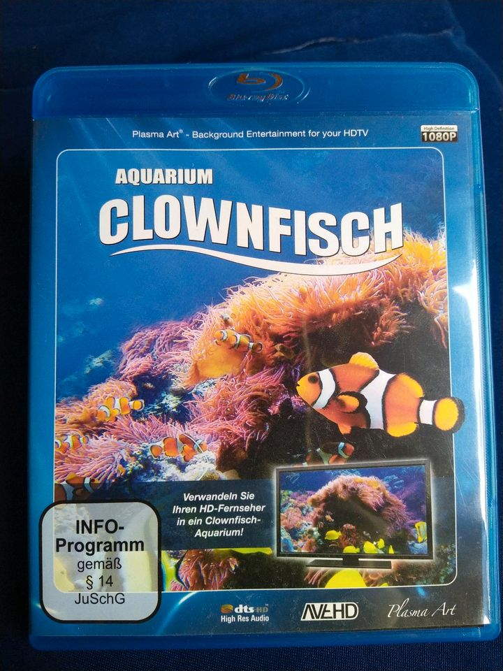 Aquarium Clownfisch, Background Entertainment, Blu-ray disc in Tangstedt 