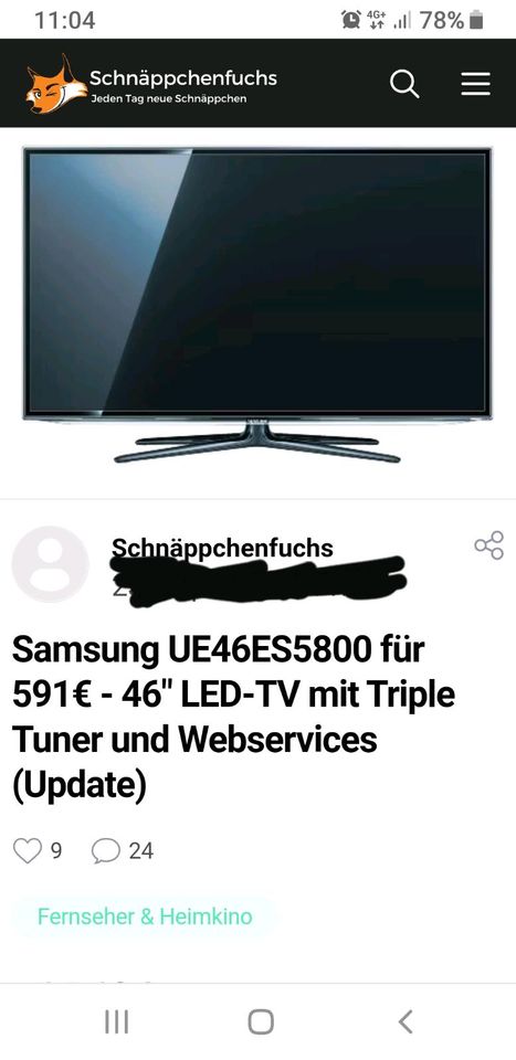 Samsung Fernseher in Frankfurt am Main