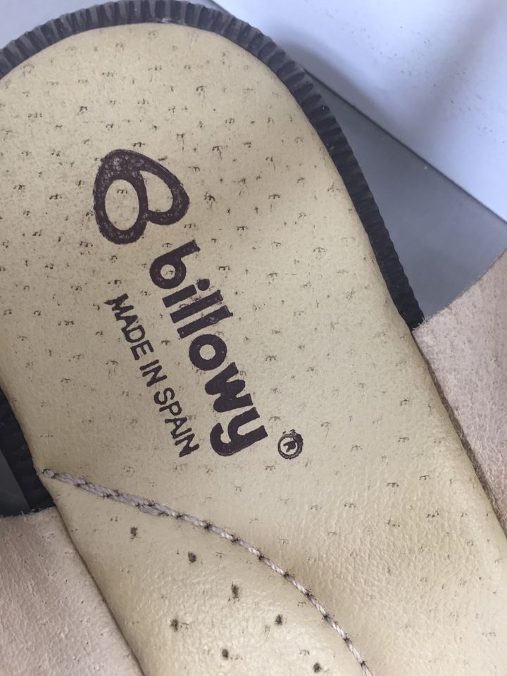 Billowy Sandalen Gr. 37 Leder neuwertig Gold Creme in Eggenfelden