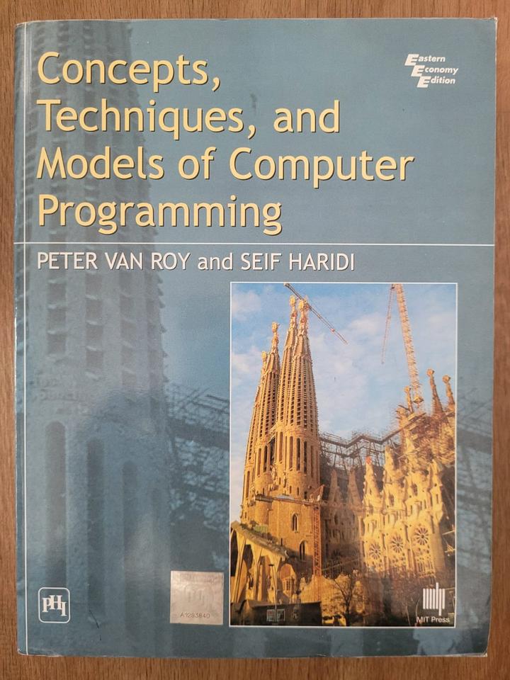 Concepts, Techniques And Models Of Computer Programming in Darmstadt