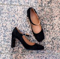 Billi Bi Copenhagen Mary Jane Pumps aus wildleder, Gr.38,5 Neu Niedersachsen - Seelze Vorschau