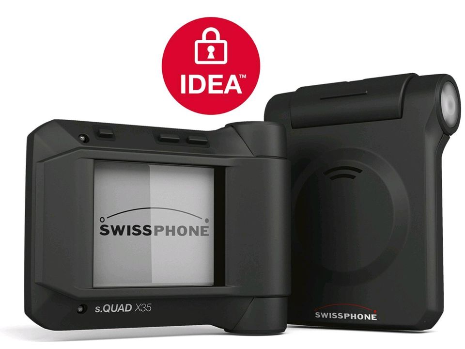 Swissphone s.QUAD X35 V / Programmierung / IDEA Verschlüsselung in Krummesse
