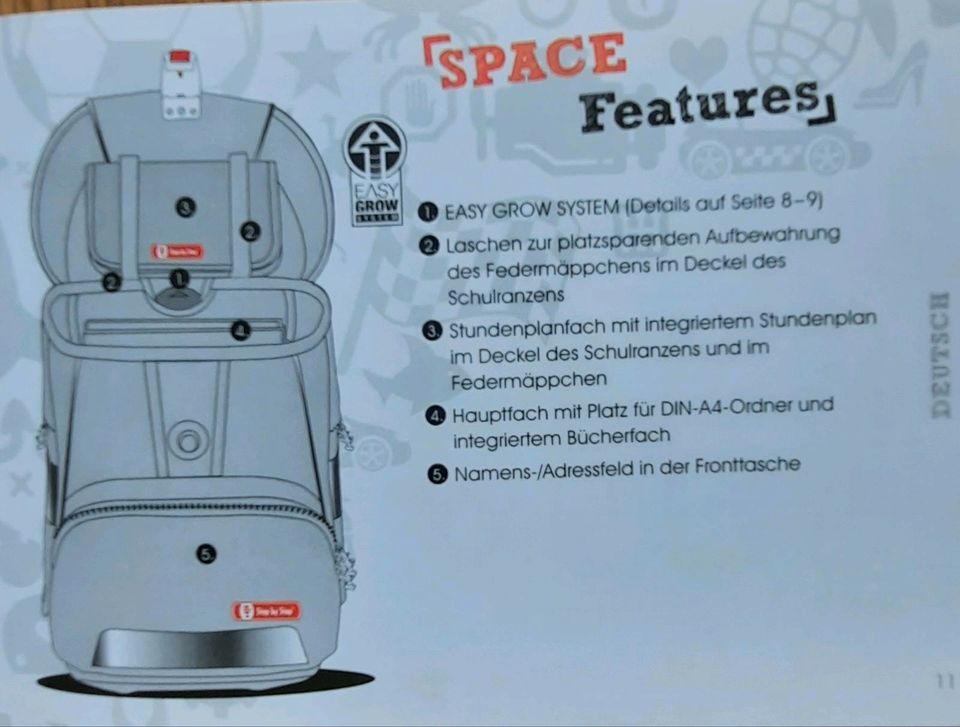 Schulranzen Step by Step Space in Dorf Mecklenburg