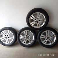 4 Alufelgen 6J16H2 Sommerreifen 205/55 R16 91H Hankook Hessen - Aßlar Vorschau