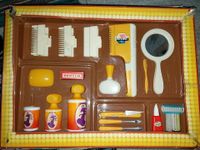 Frisierkasten beauty Schönheitspflege Set Kinder berchet Vintage Baden-Württemberg - Dürmentingen Vorschau