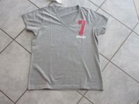 T-Shirt Sport grau melange rote Sieben Gr. L Baumwolle NEU Hessen - Mörfelden-Walldorf Vorschau