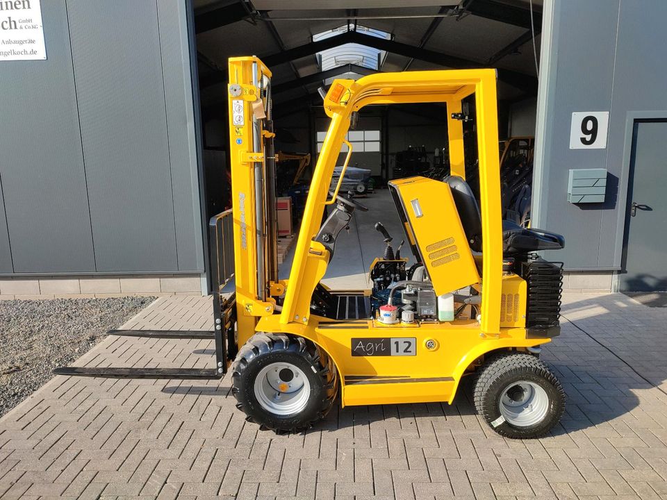 Geländestapler Eurotrac Agri 12 Kubota Motor 1,4 ton Hubkraft in Auderath