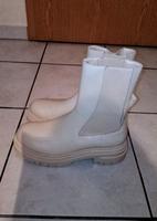 Neu! Zara Damen Stiefelette Boots beige Bayern - Berngau Vorschau