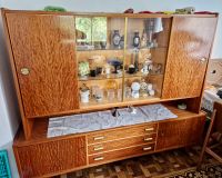 70er Jahre Wohnzimmerschrank / Vitrinenschrank / Buffet Thüringen - Schmalkalden Vorschau