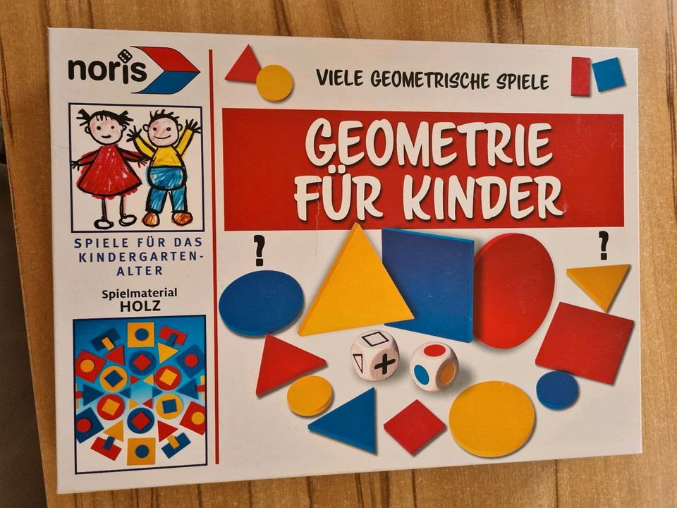 Holz Spiel - Geometrie für Kinder in Weißenfels