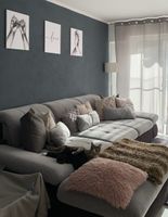 Couch /Sofa in grau  schwarz Rheinland-Pfalz - Eisenberg  Vorschau